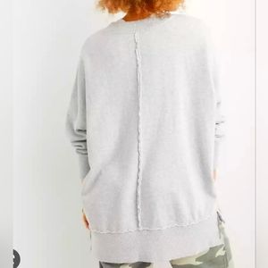 Aerie oversized crew sweatshirt